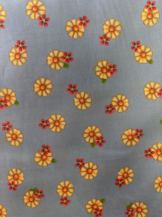 Katie Daisy, Sky Blue Fabric *sale