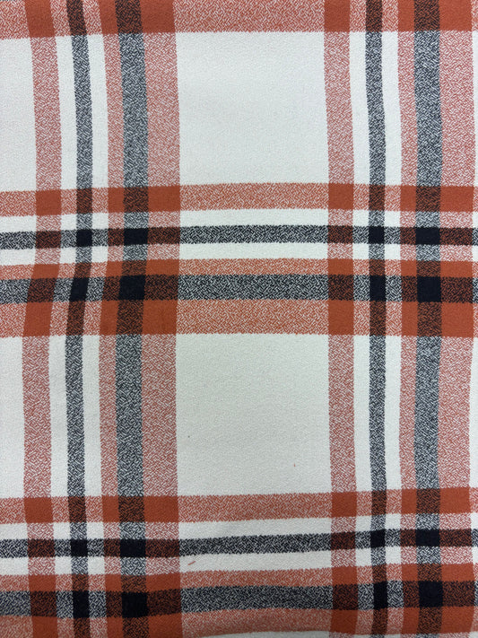 Flannel, Pumpkin Spice Plaid Fabric *sale
