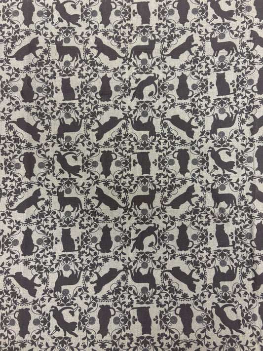 Little Black Cats Fabric *sale