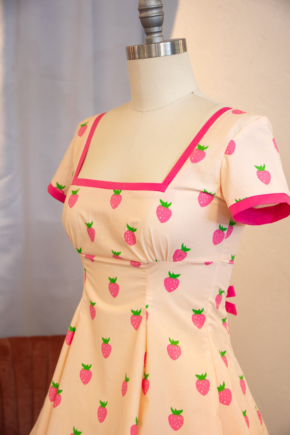 Irene Dress - Pink Strawberry