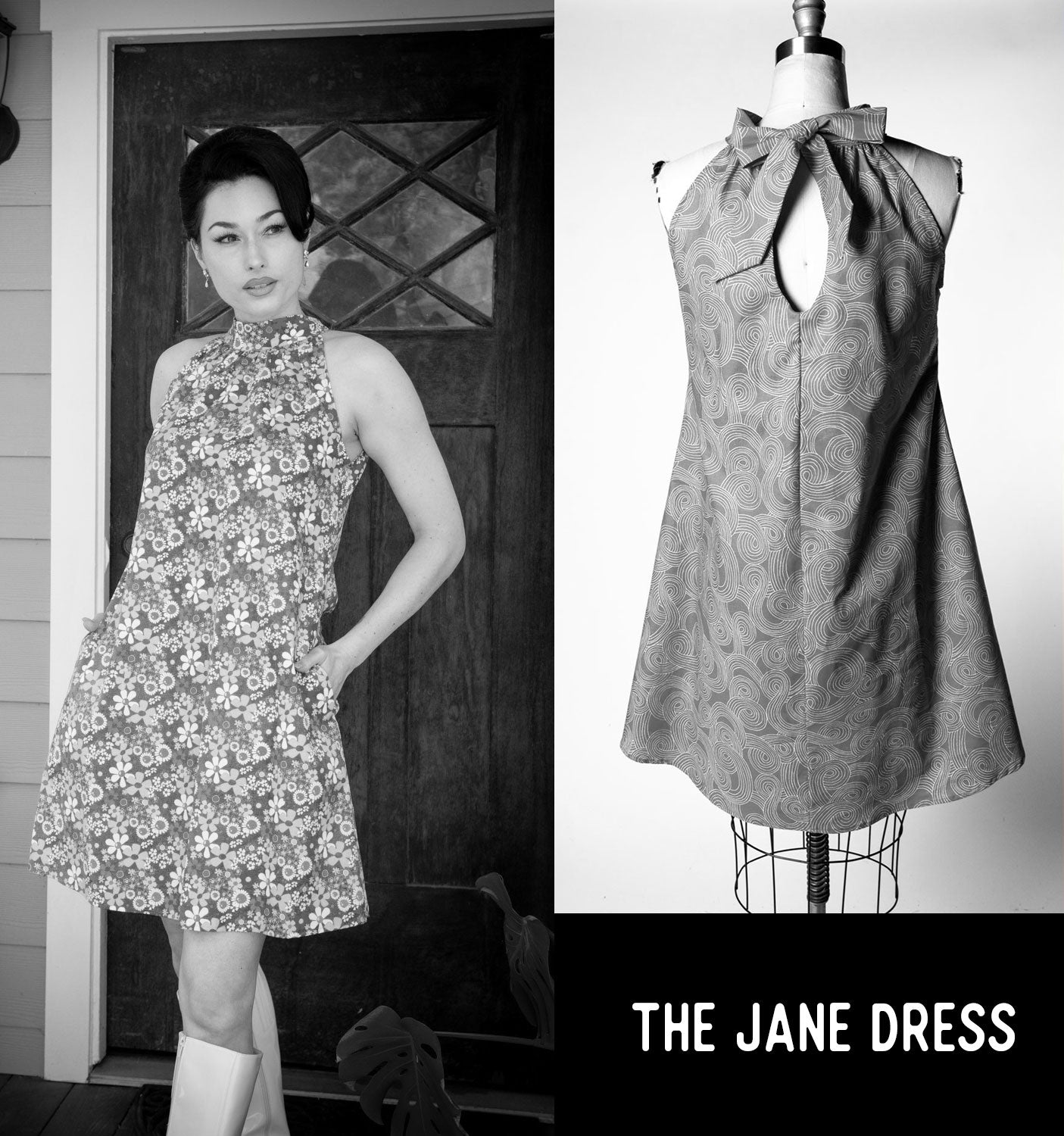 Jane Dress - Dreamy, Blue