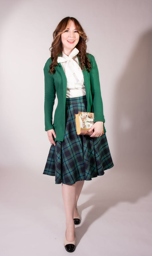 Dreamy Duster - Open Knit, Evergreen