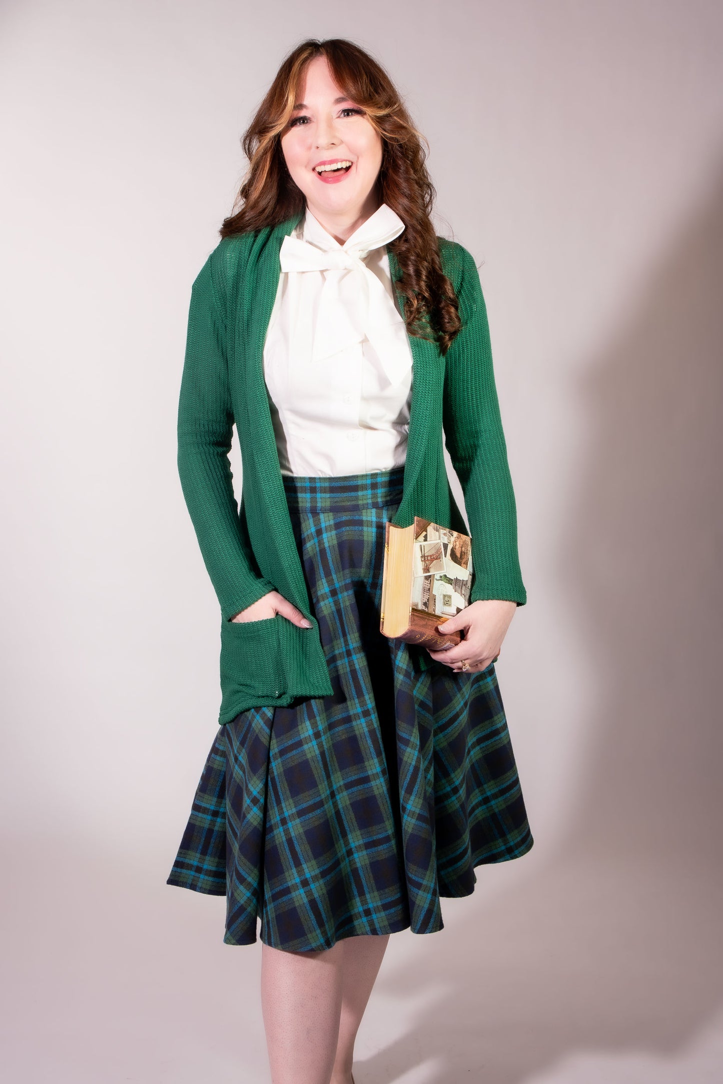 Dreamy Duster - Open Knit, Evergreen