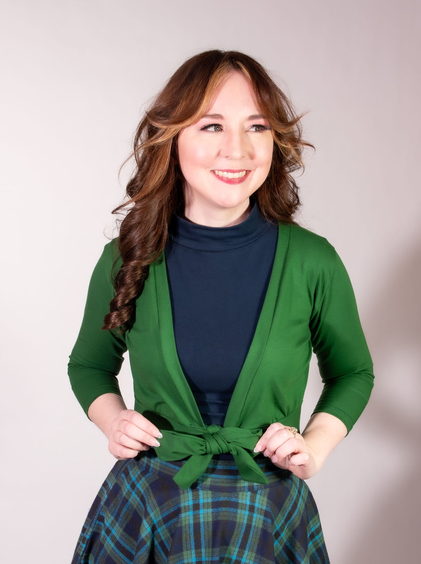 Sweet Sweater - Dark Green - Heart of Haute