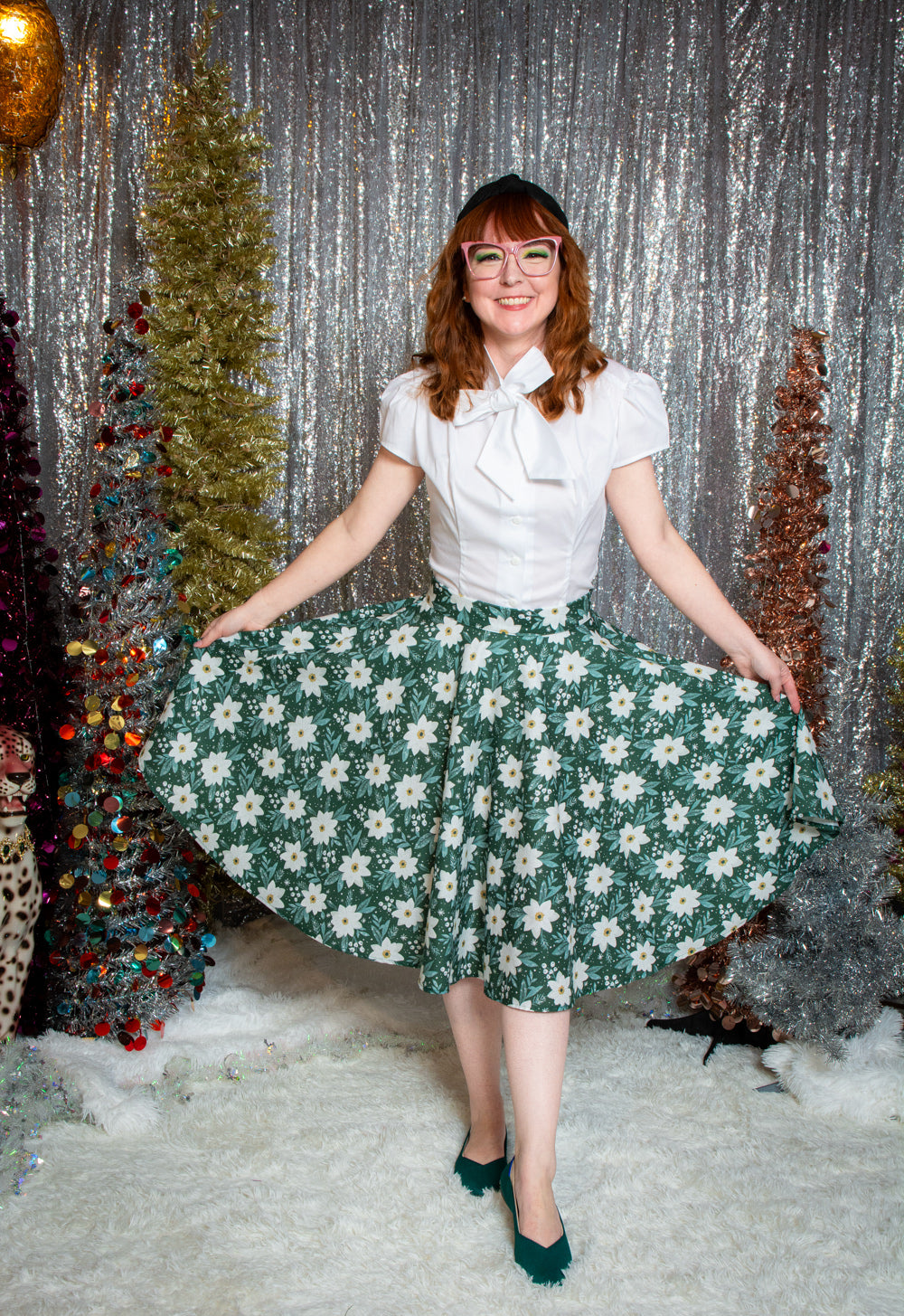 Haute Circle Skirt - Wintergreen