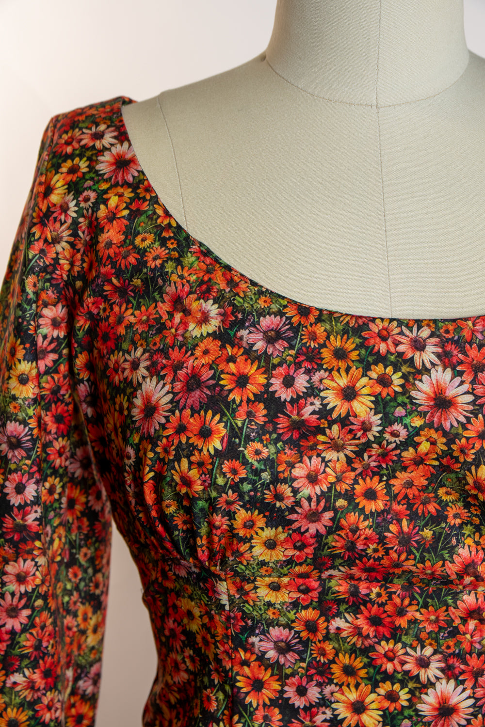 Jenni Dress- Sunset Daisy