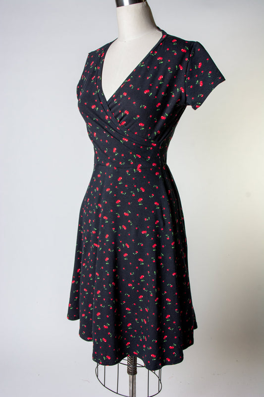 Joanie Knit Dress- Cherries *sale