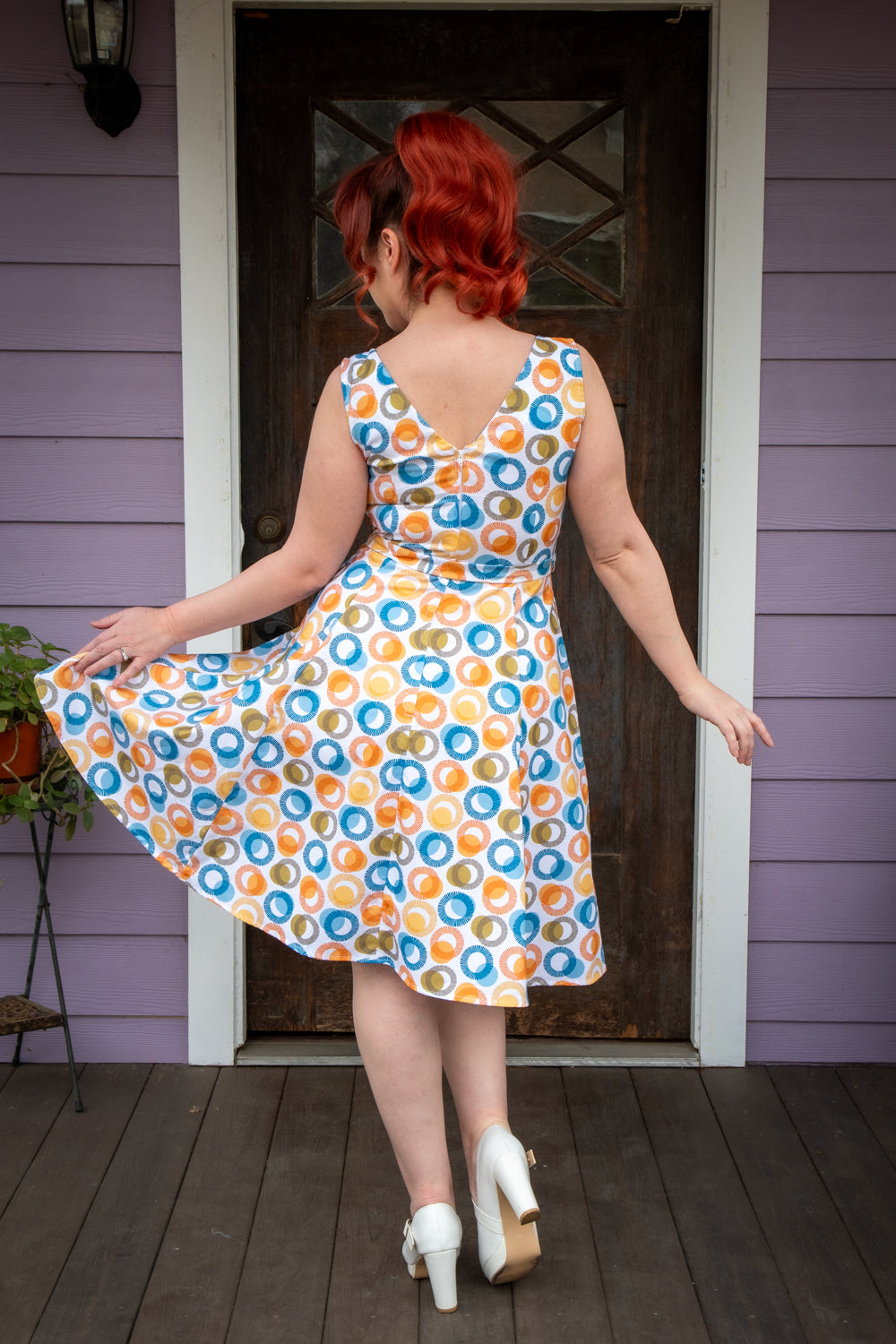 Marie Dress - Palm Springs