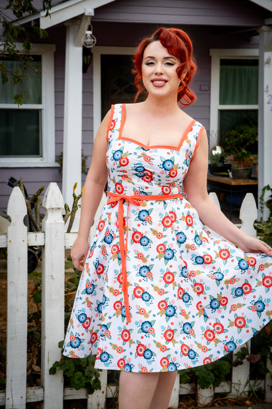 Sadie Dress- Summer Bloom
