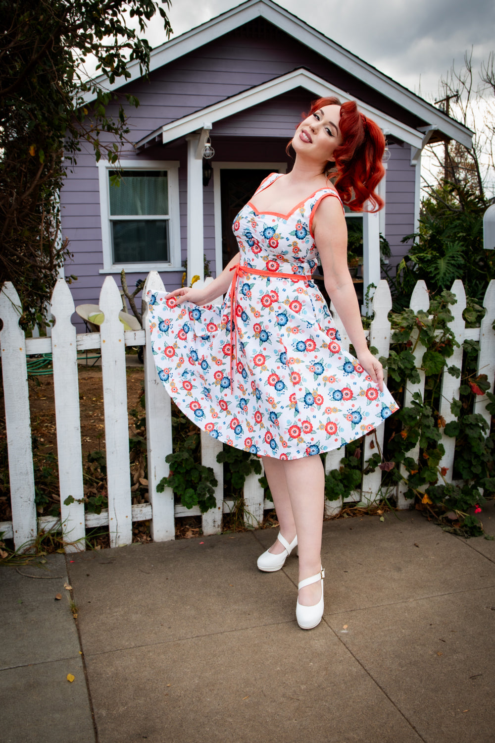 Sadie Dress- Summer Bloom