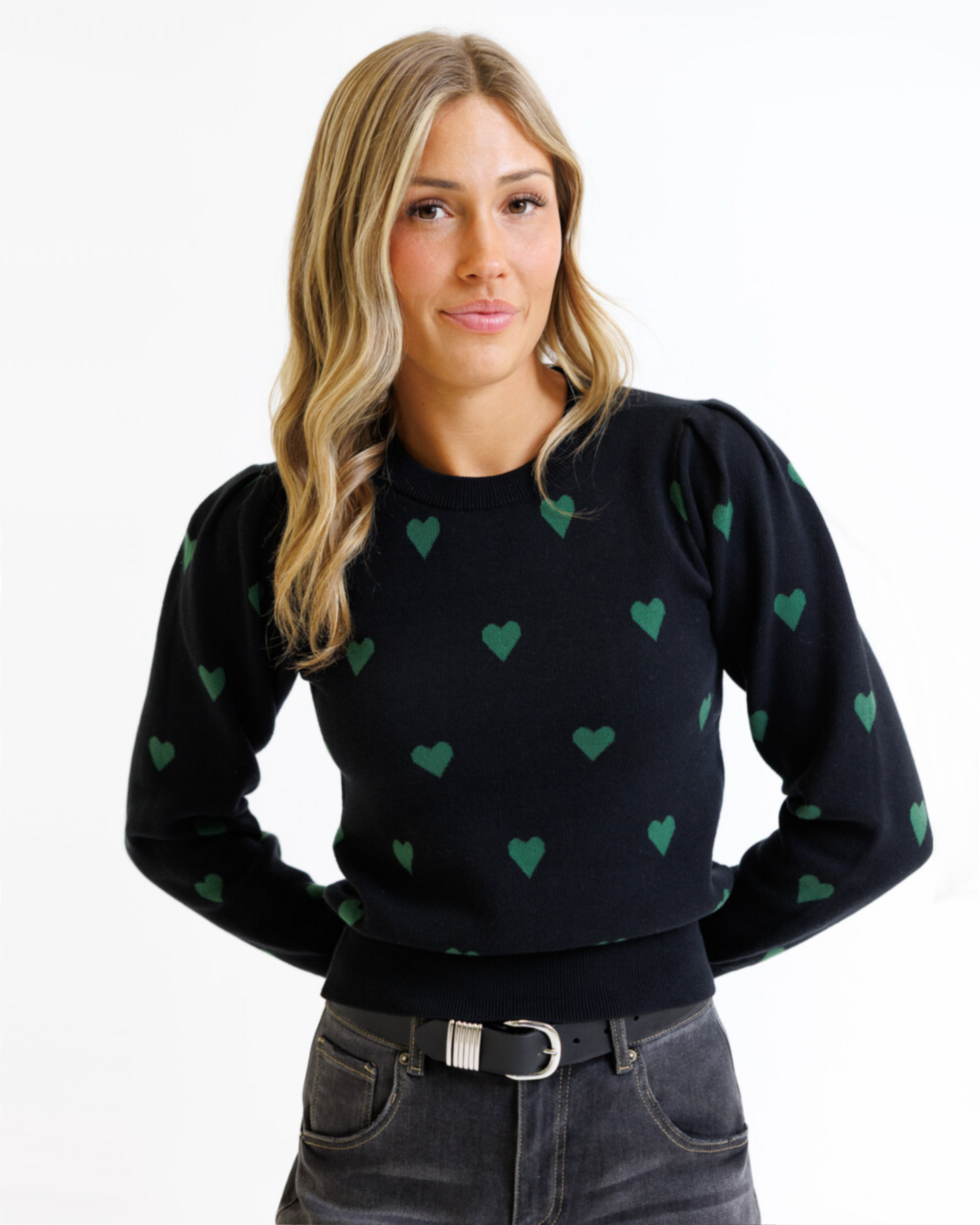 Long Sleeve Pretty Pullover - Heart of Haute