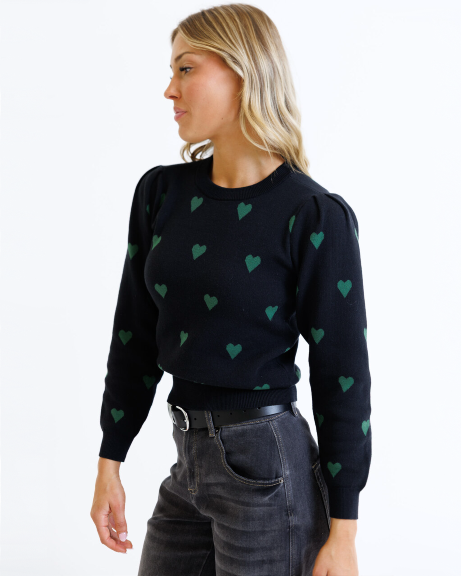 Long Sleeve Pretty Pullover - Heart of Haute