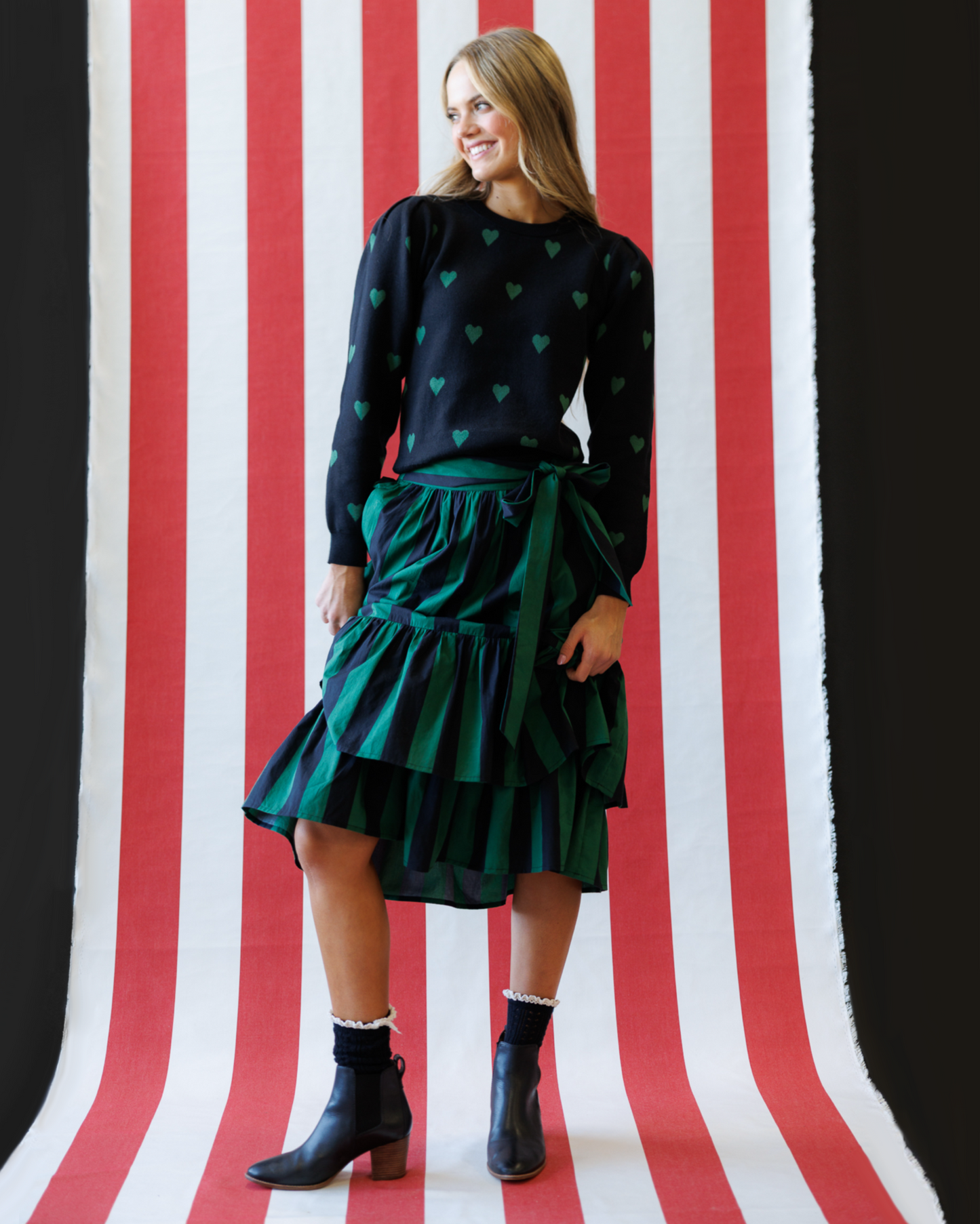 Long Sleeve Pretty Pullover - Heart of Haute