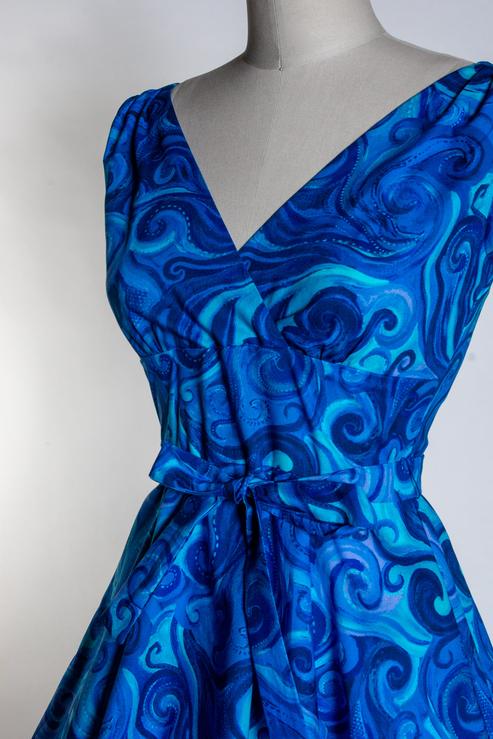 Marie Dress - Dreamy, Blue