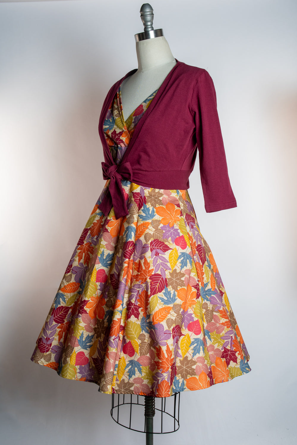 Marie Dress - Dancing Leaves