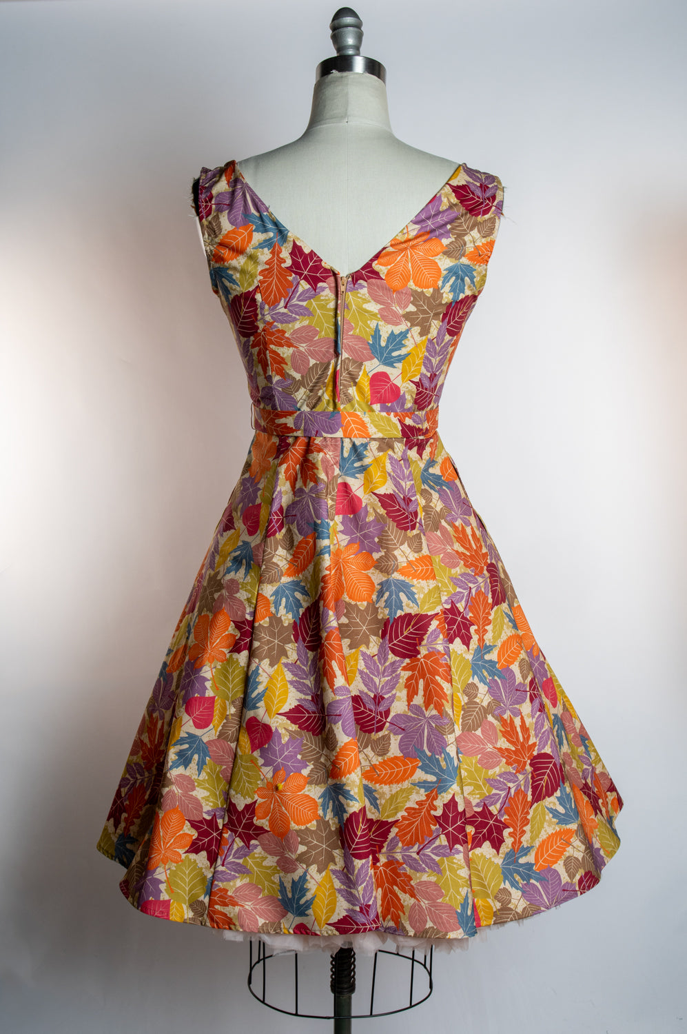 Marie Dress - Dancing Leaves