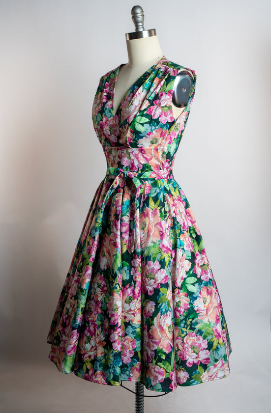 Milan Dress - Water Lily