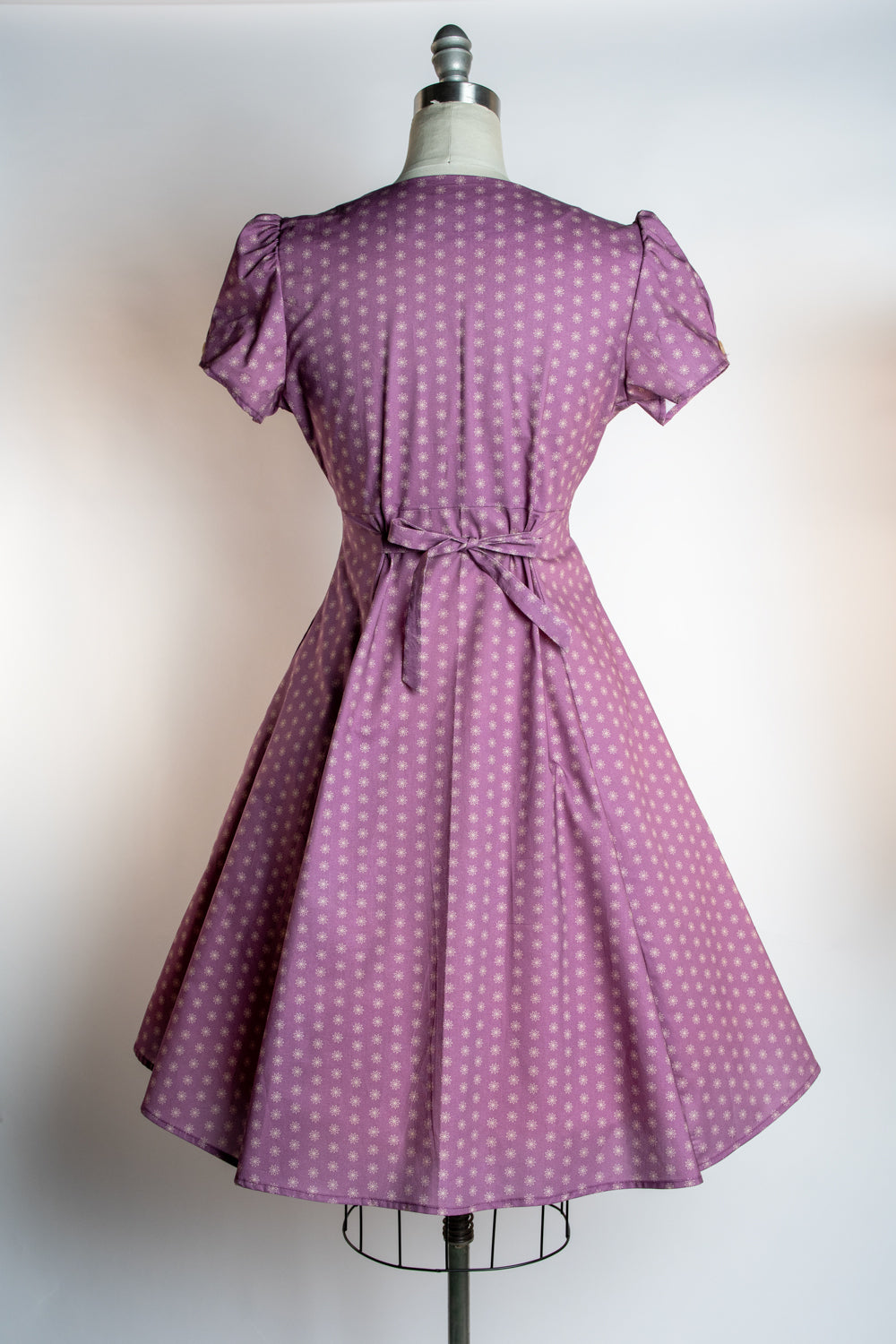 Millie Dress - Purple Flowers