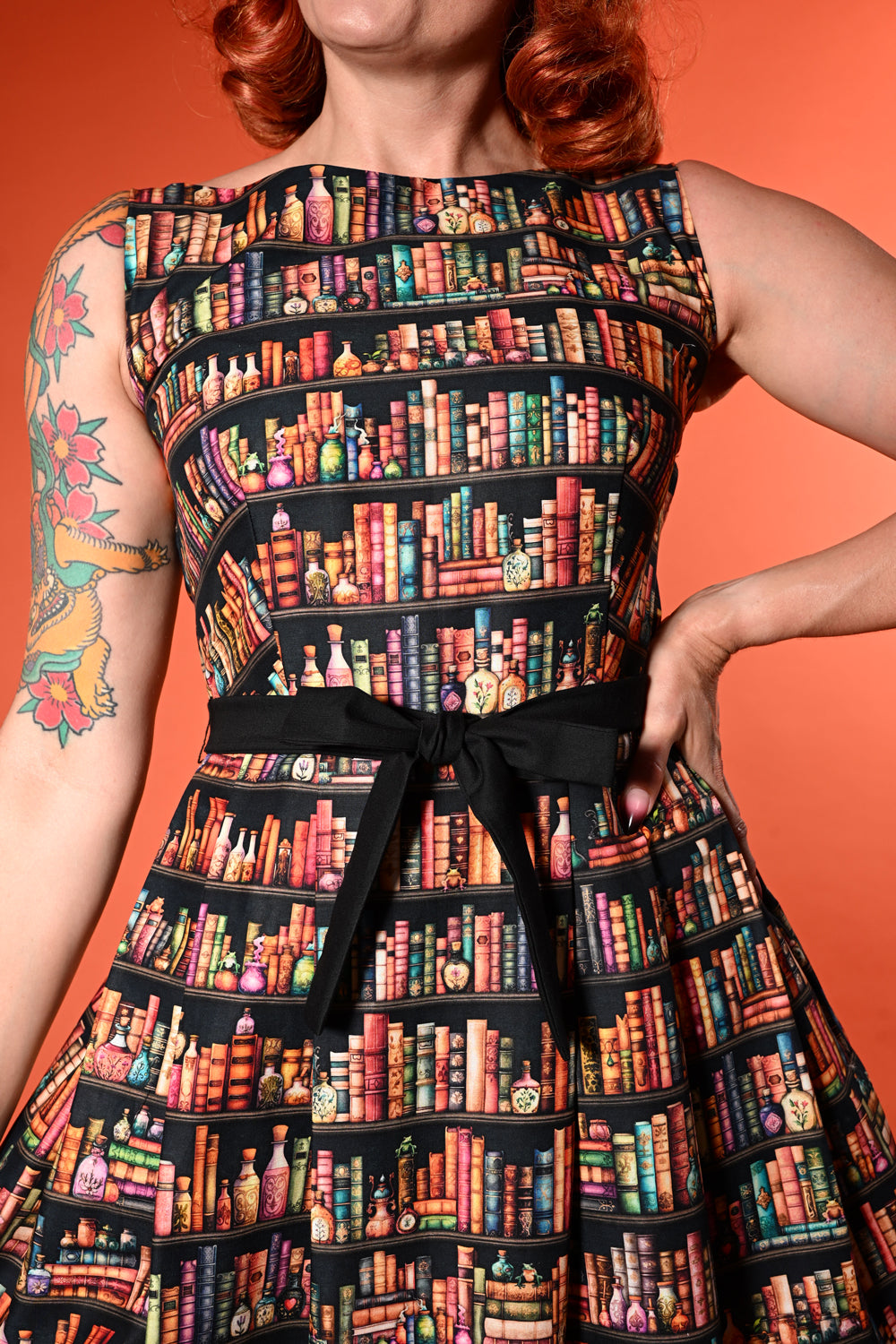 Monica Dress - Books & Potions