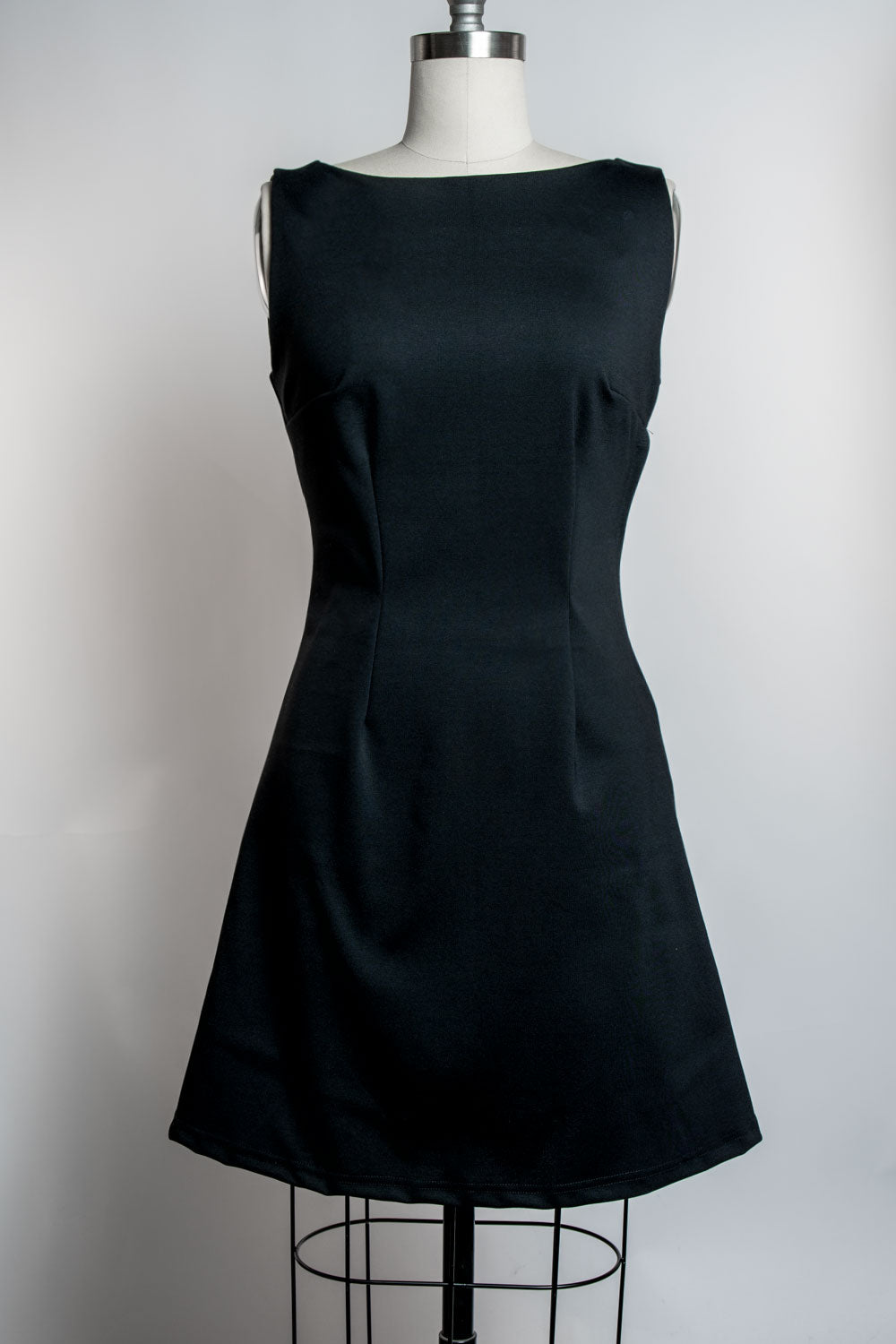 Made-To-Order: Nancy Shift Dress- Black Ponte - Heart of Haute