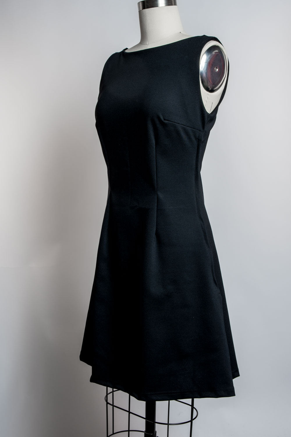 Made-To-Order: Nancy Shift Dress- Black Ponte - Heart of Haute
