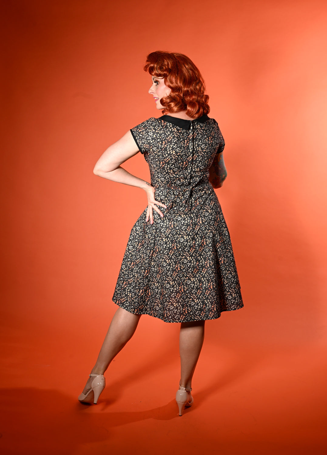 PRE-ORDER Beverly Dress, Laurel Leaves