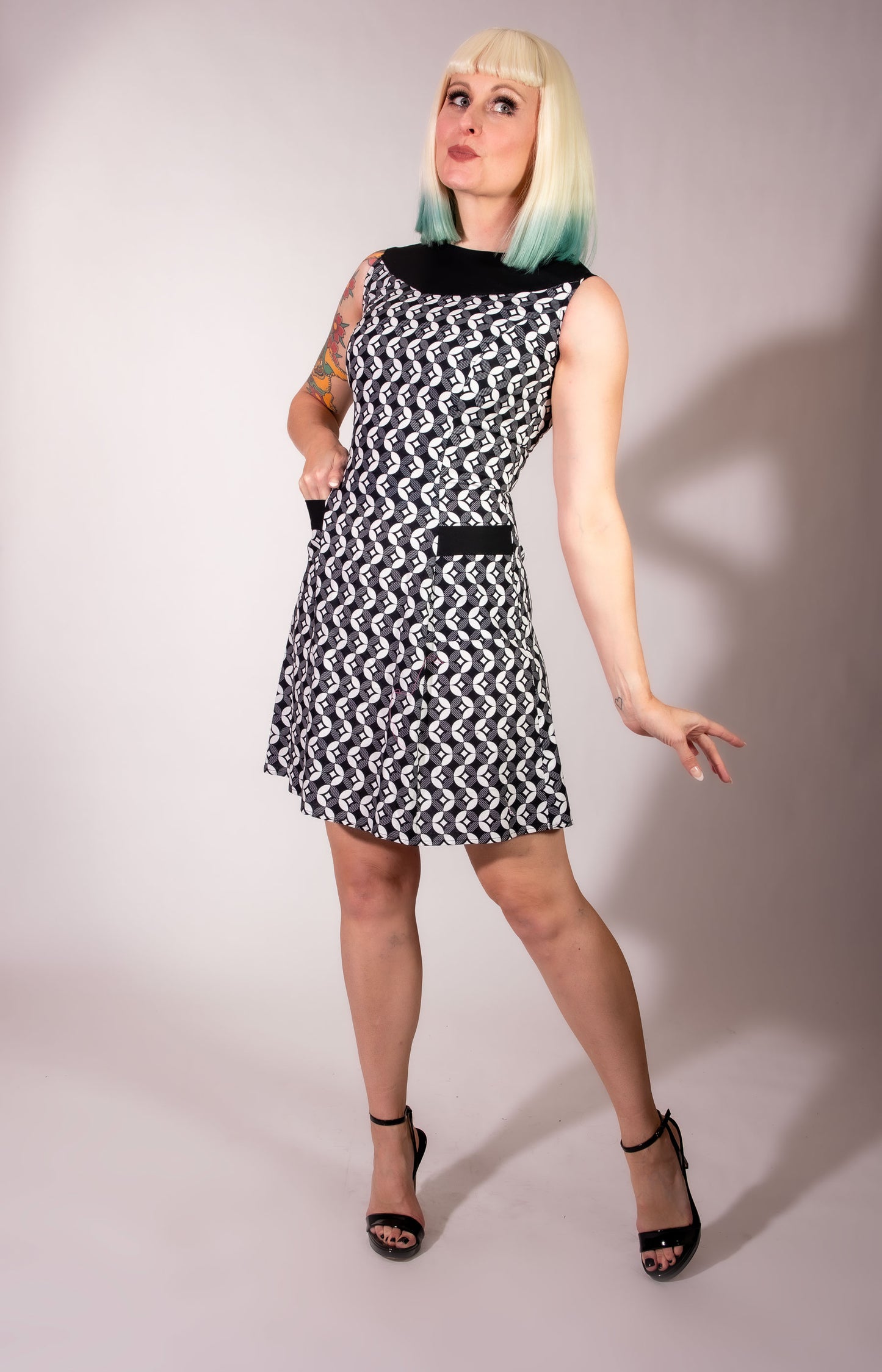 Doreen Dress- Monochromatic