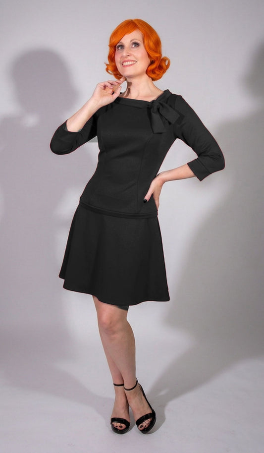 PRE-ORDER Jackie Dress- Black