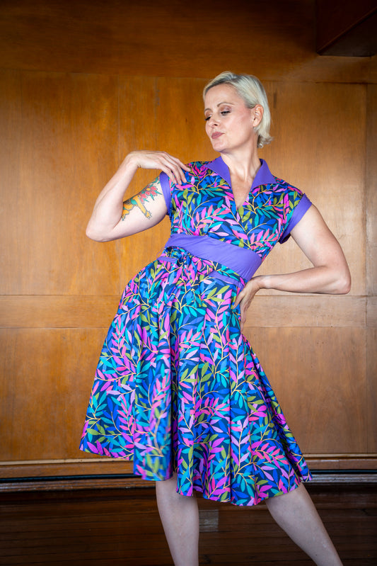 Kim Dress- Vibrant Vines