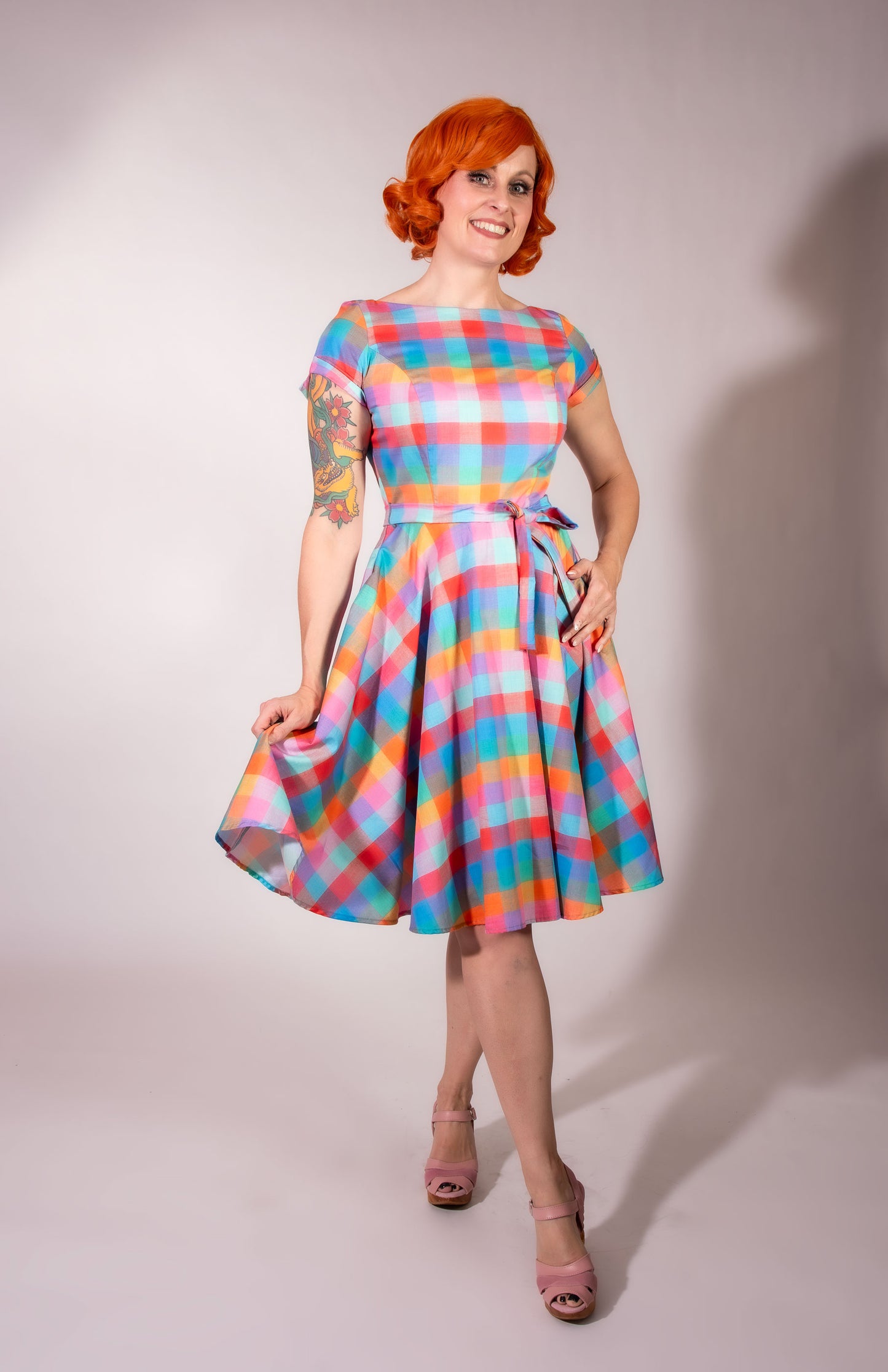 PRE-ORDER Melody Dress, Rainbow Sherbet