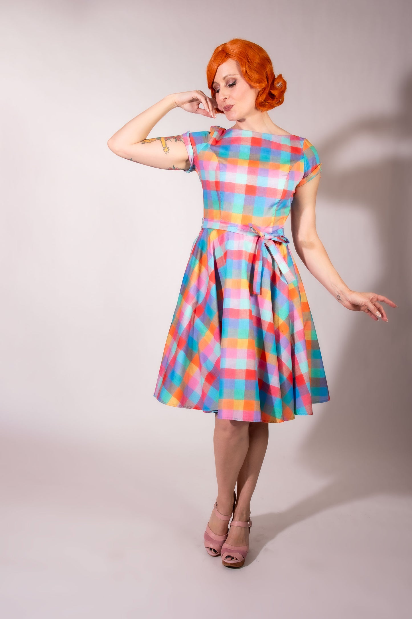 PRE-ORDER Melody Dress, Rainbow Sherbet