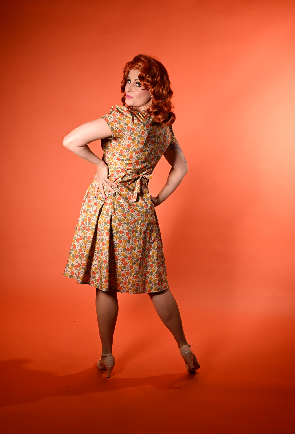 Millie Dress - Little Fall Leaves