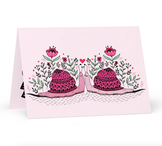 “Escargot” Greeting Card