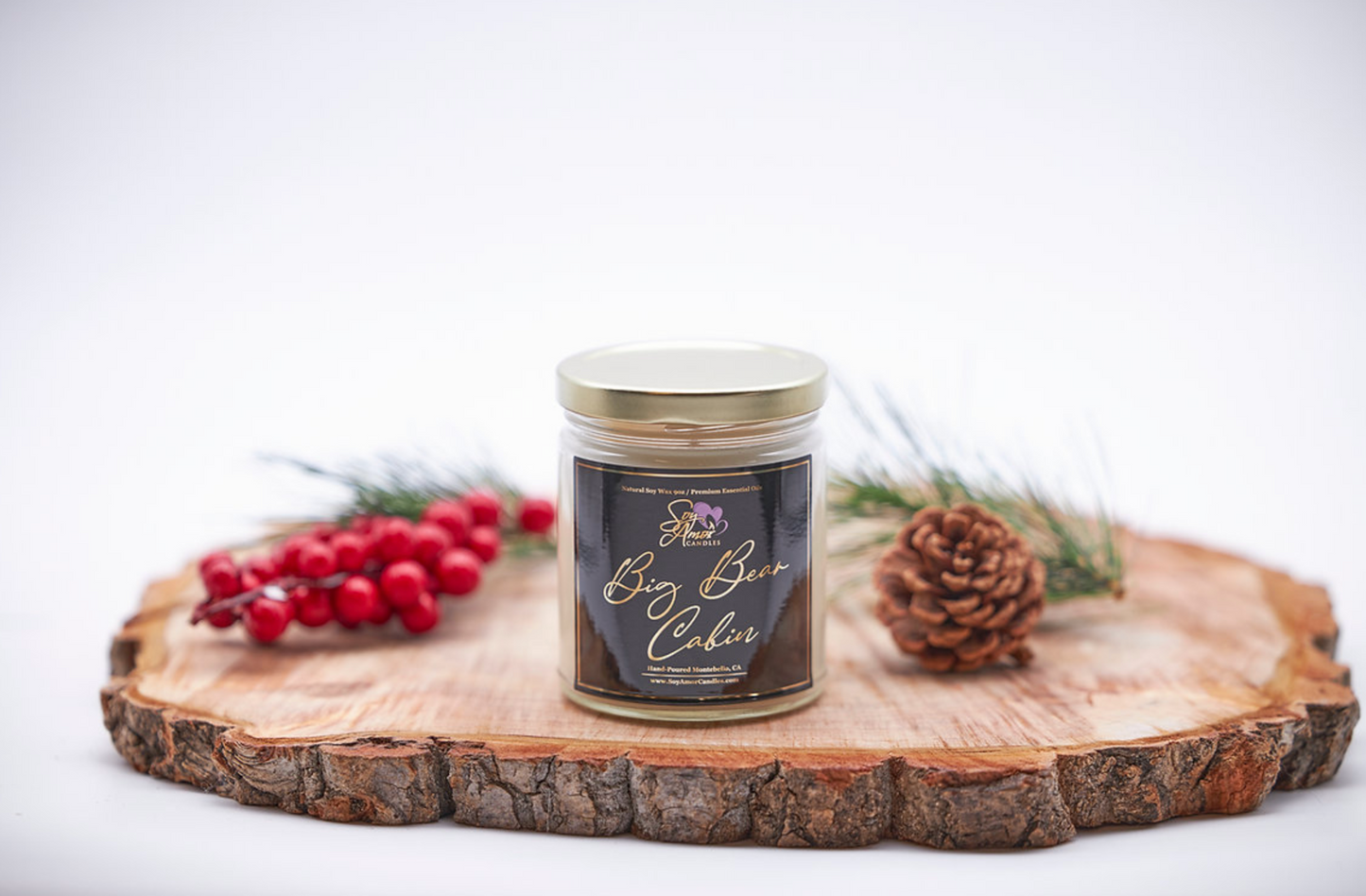 "Big Bear Cabin" 9 oz Candle by Soy Amore