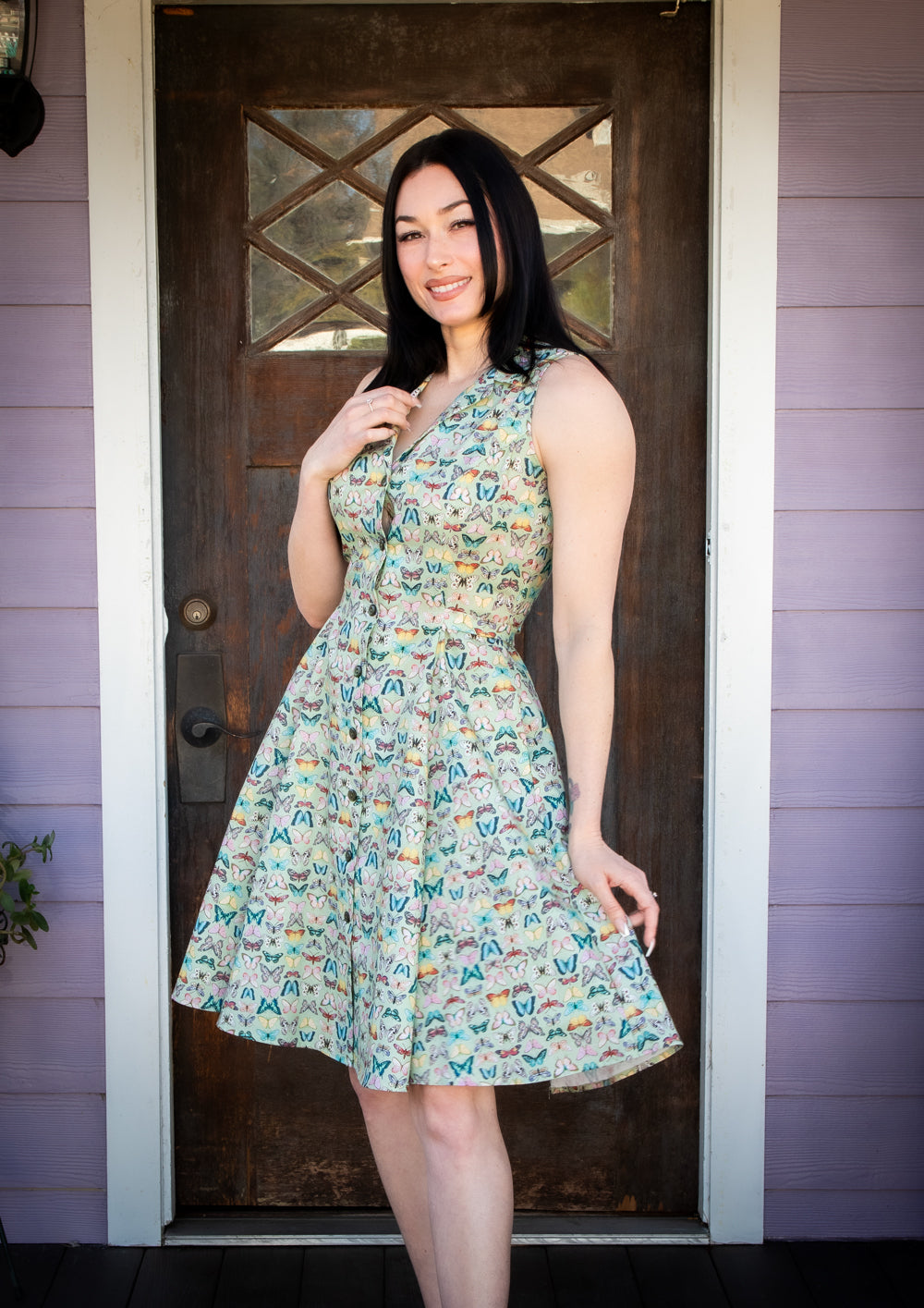 Betty Lou Dress - Butterflies