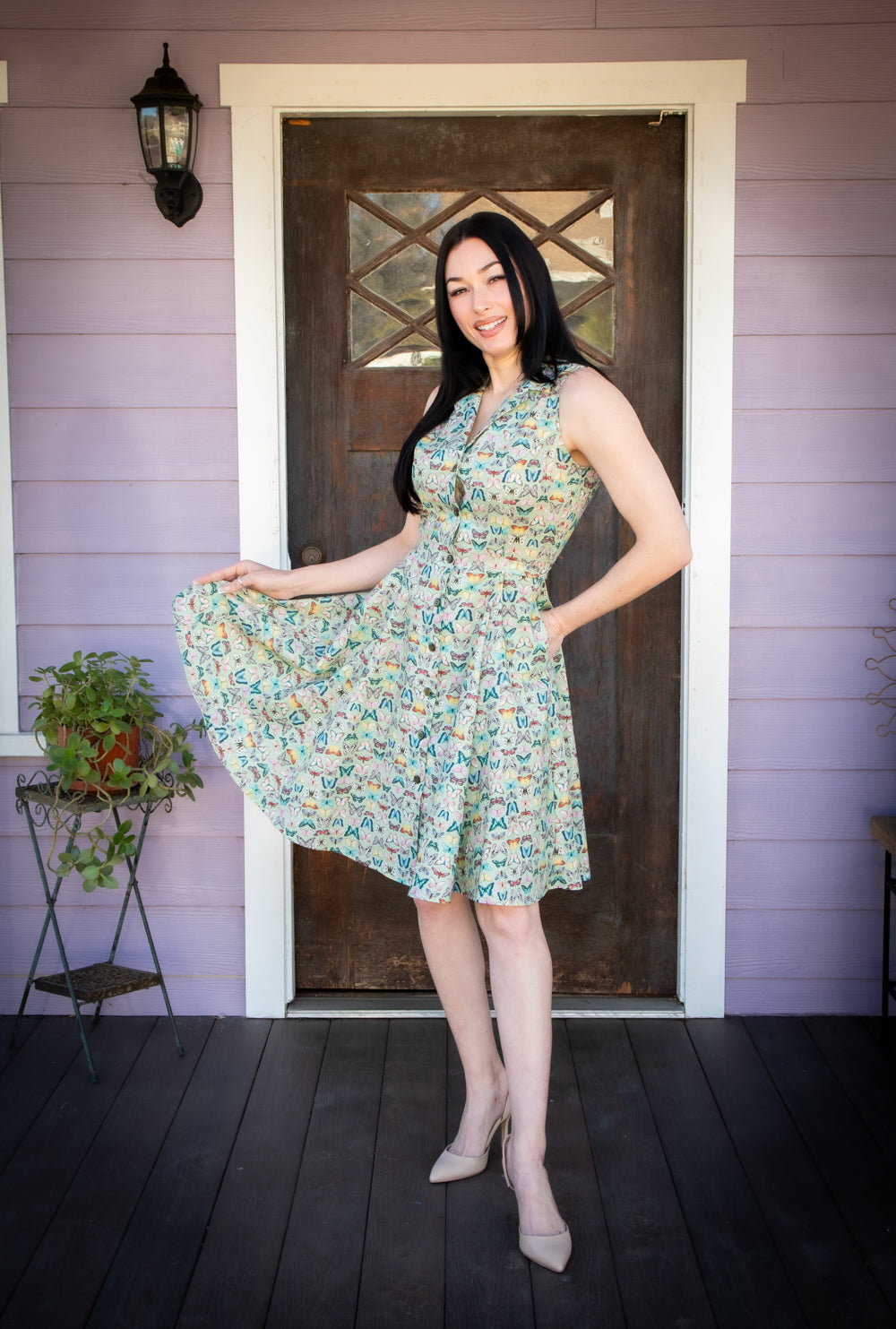 Betty Lou Dress - Butterflies