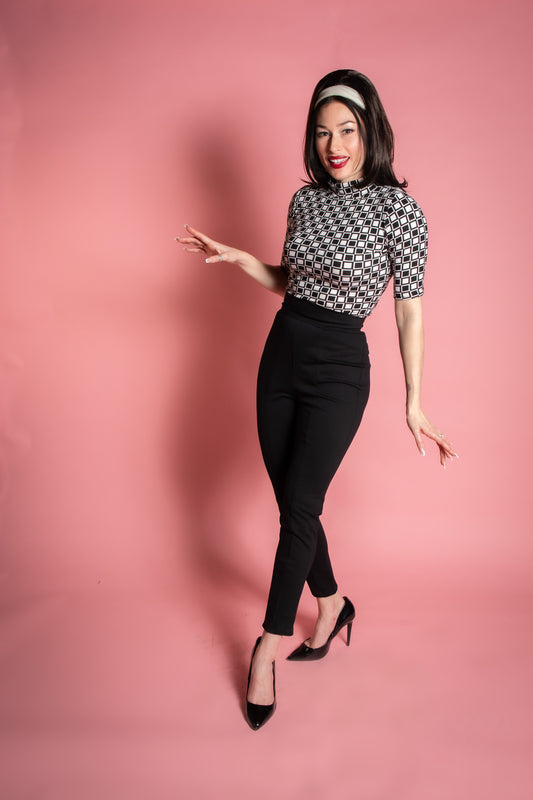 Cigarette Pant - Black