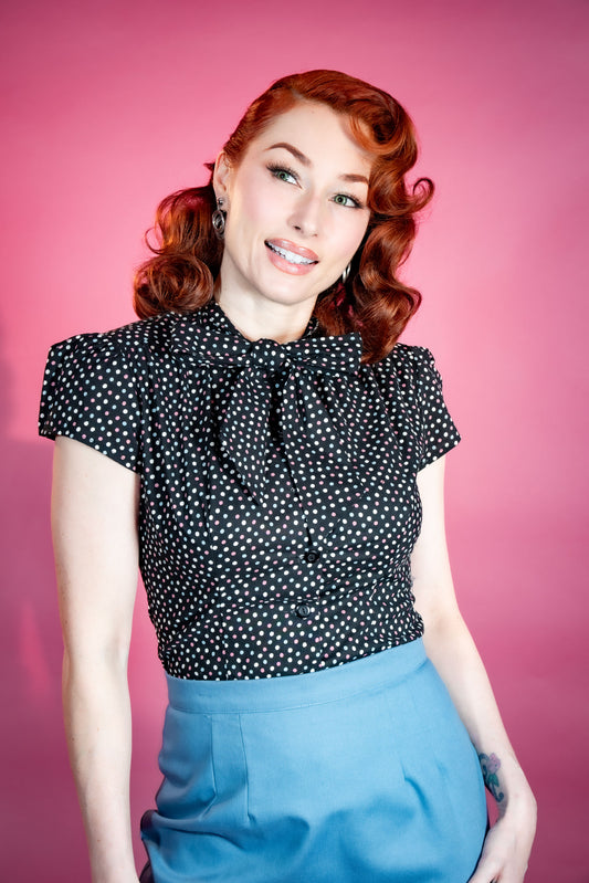 Estelle Blouse - Confetti Dot