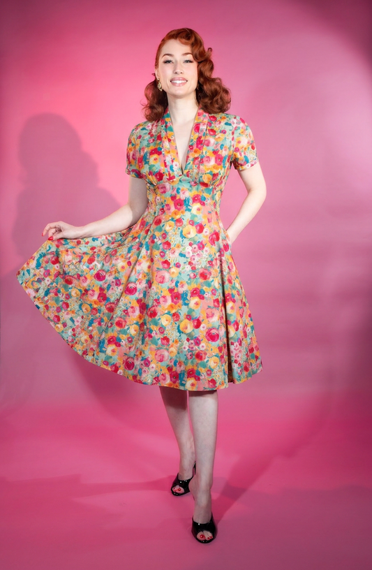 Madison Dress - Super Bloom