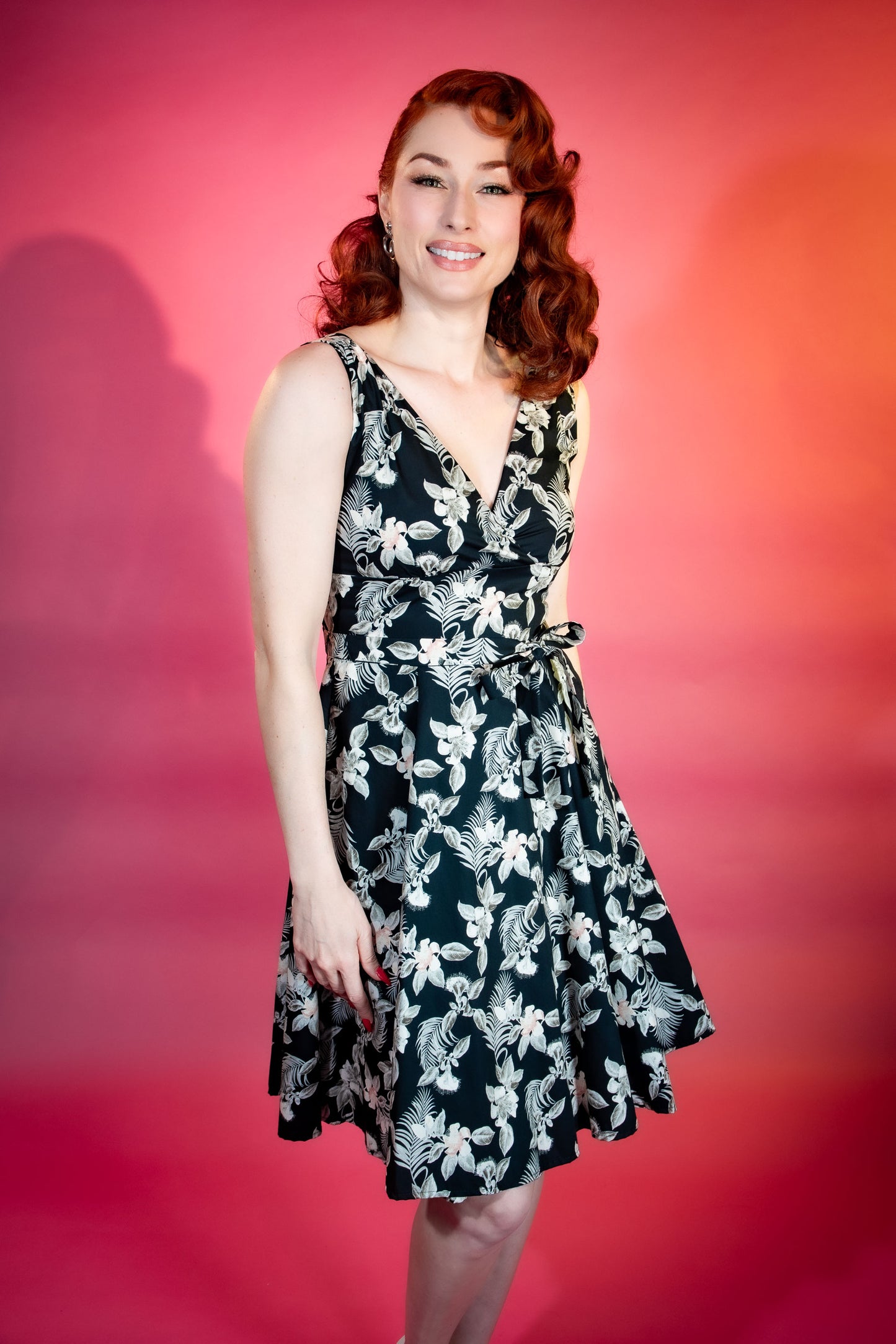 Marie Dress - Passion Flower