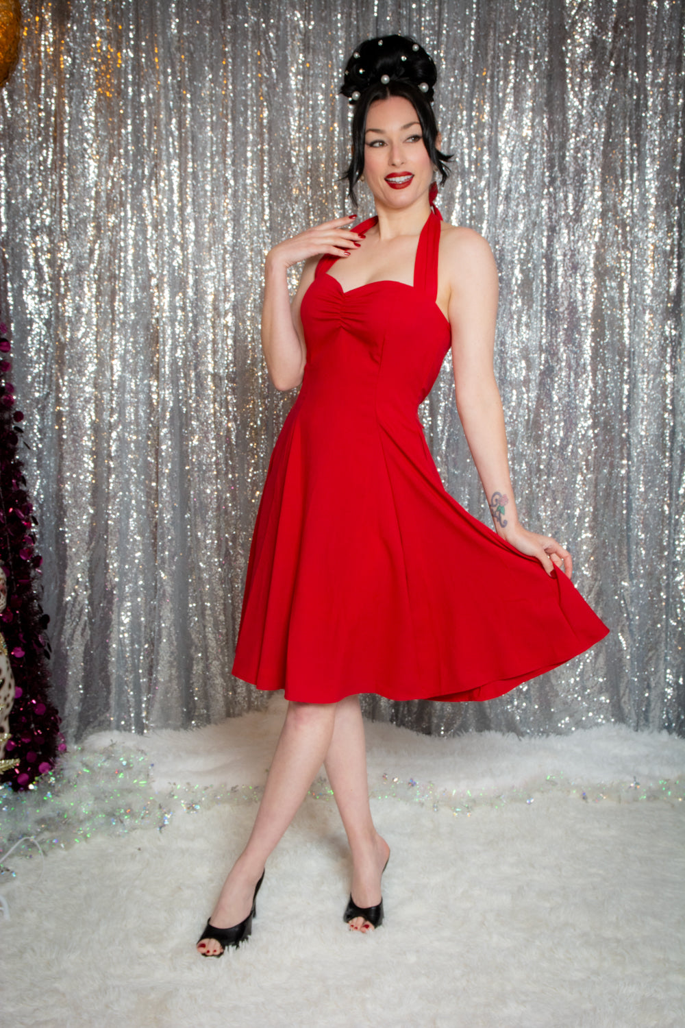 Sweetie Dress- Jetsetter, Red