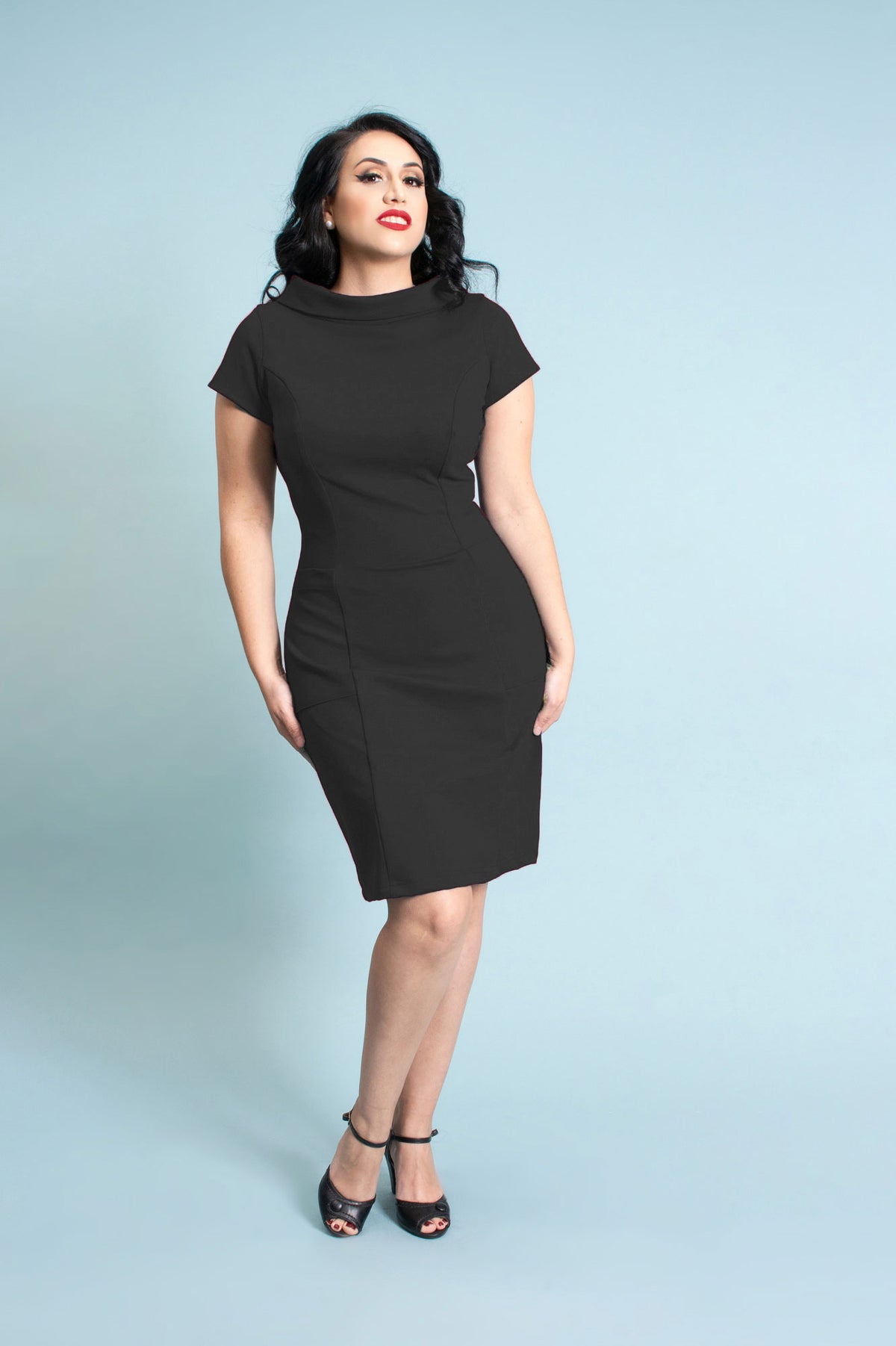 PRE-ORDER Dominique Dress- Black