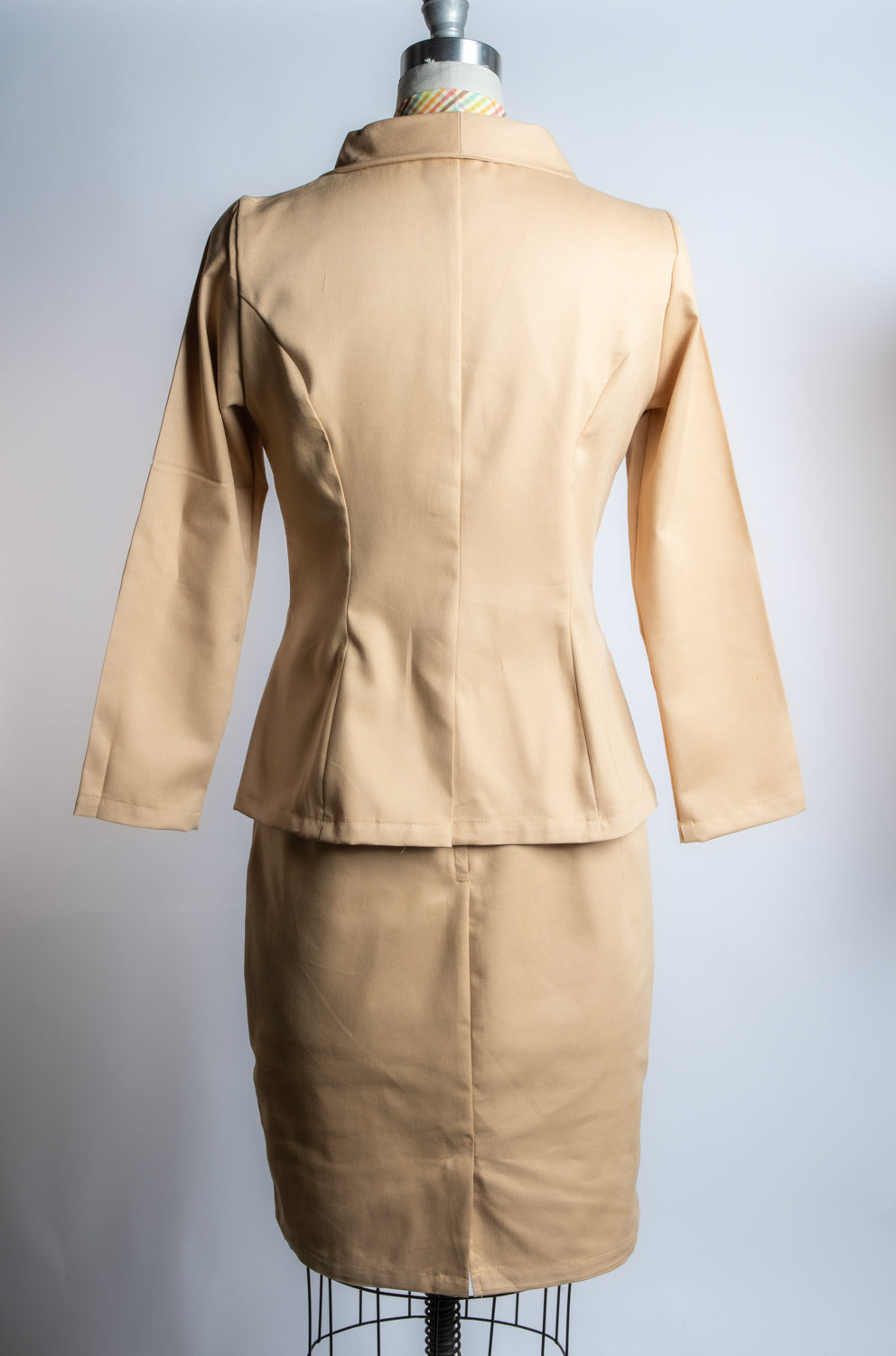 Made-To-Order: Working Girl Blazer- Canvas, Butterscotch - Heart of Haute