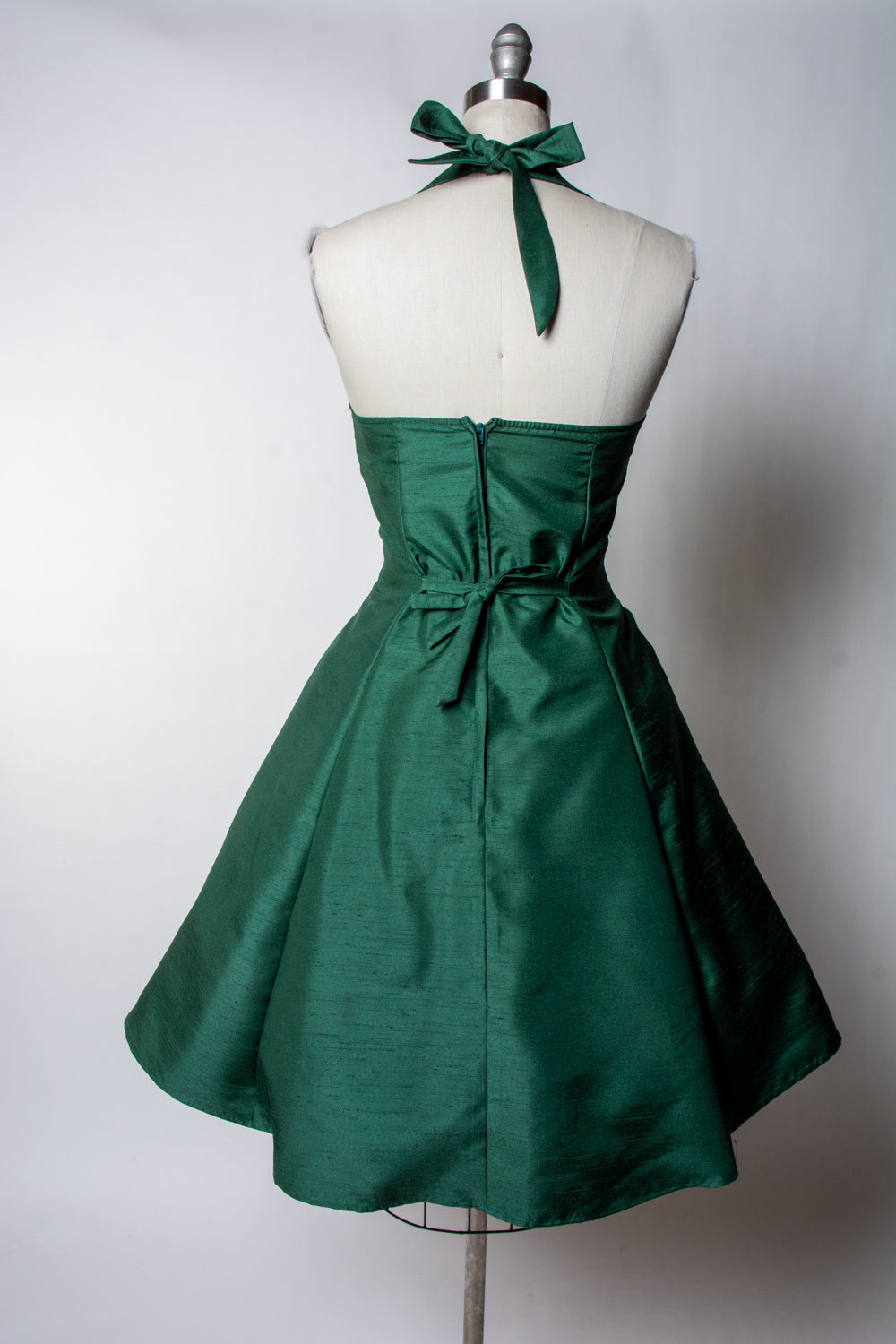 Sweetie Dress- Shantung, Green
