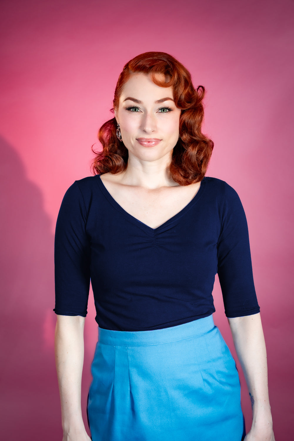 Terri Top - Navy