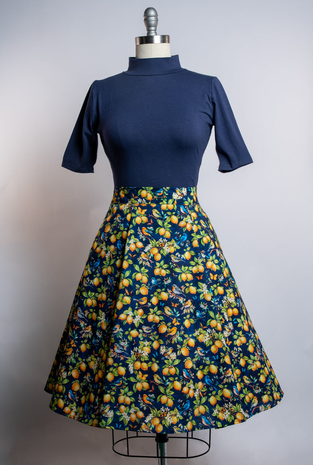 Twirl Skirt- Lemons & Songbirds