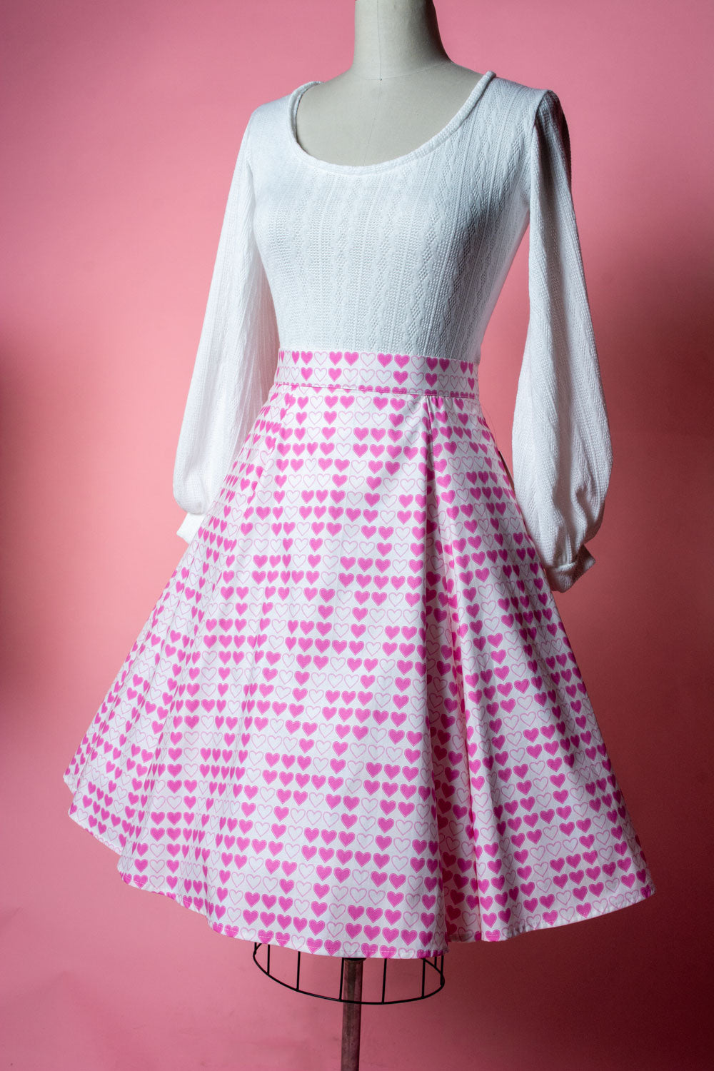 Grace Top - Cable Knit, White *sale
