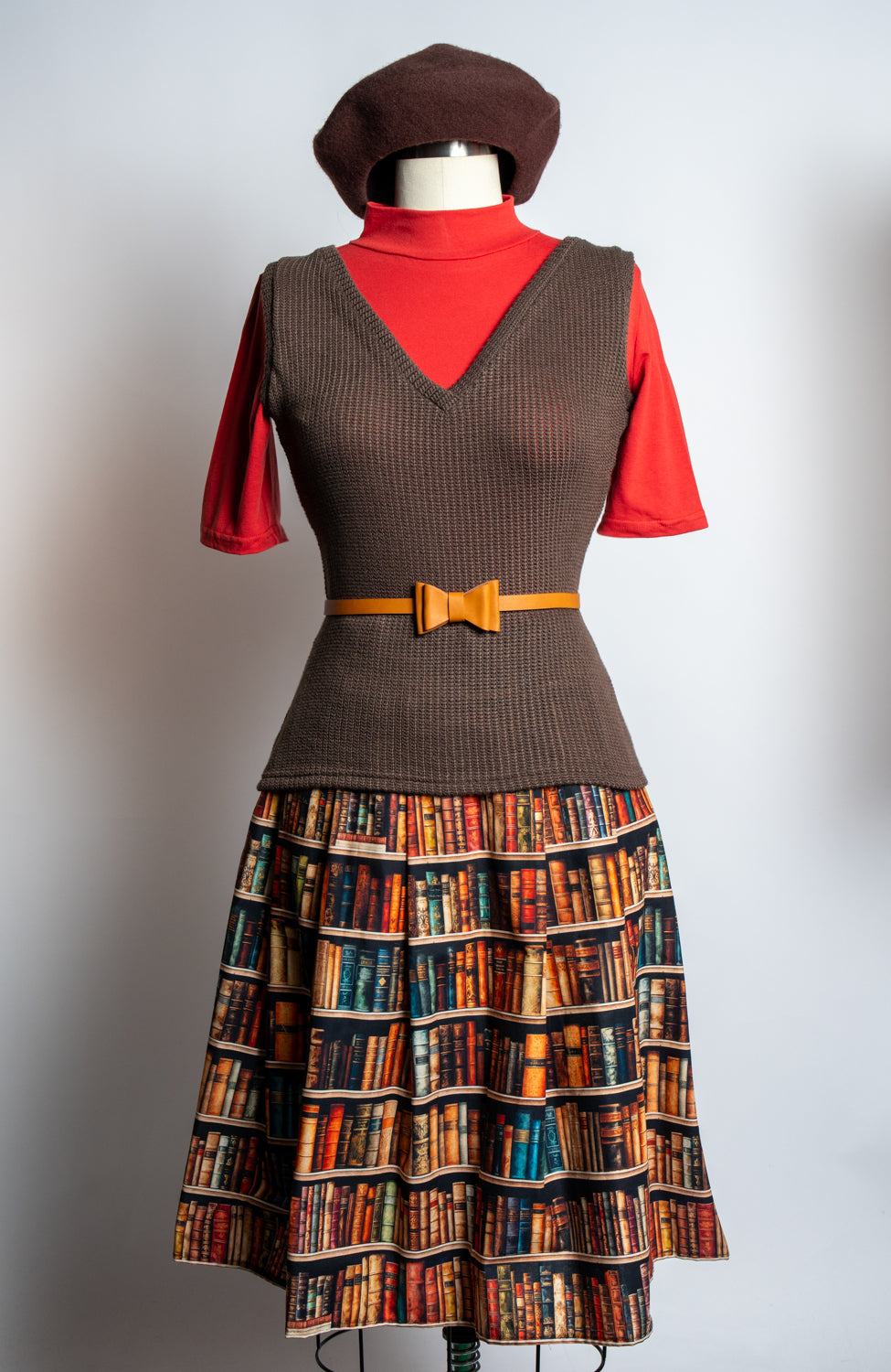 Vivi Vest- Open Knit, Brown