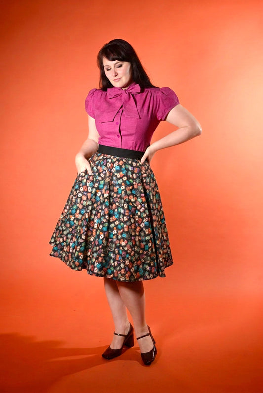 Haute Circle Skirt - Spell Books