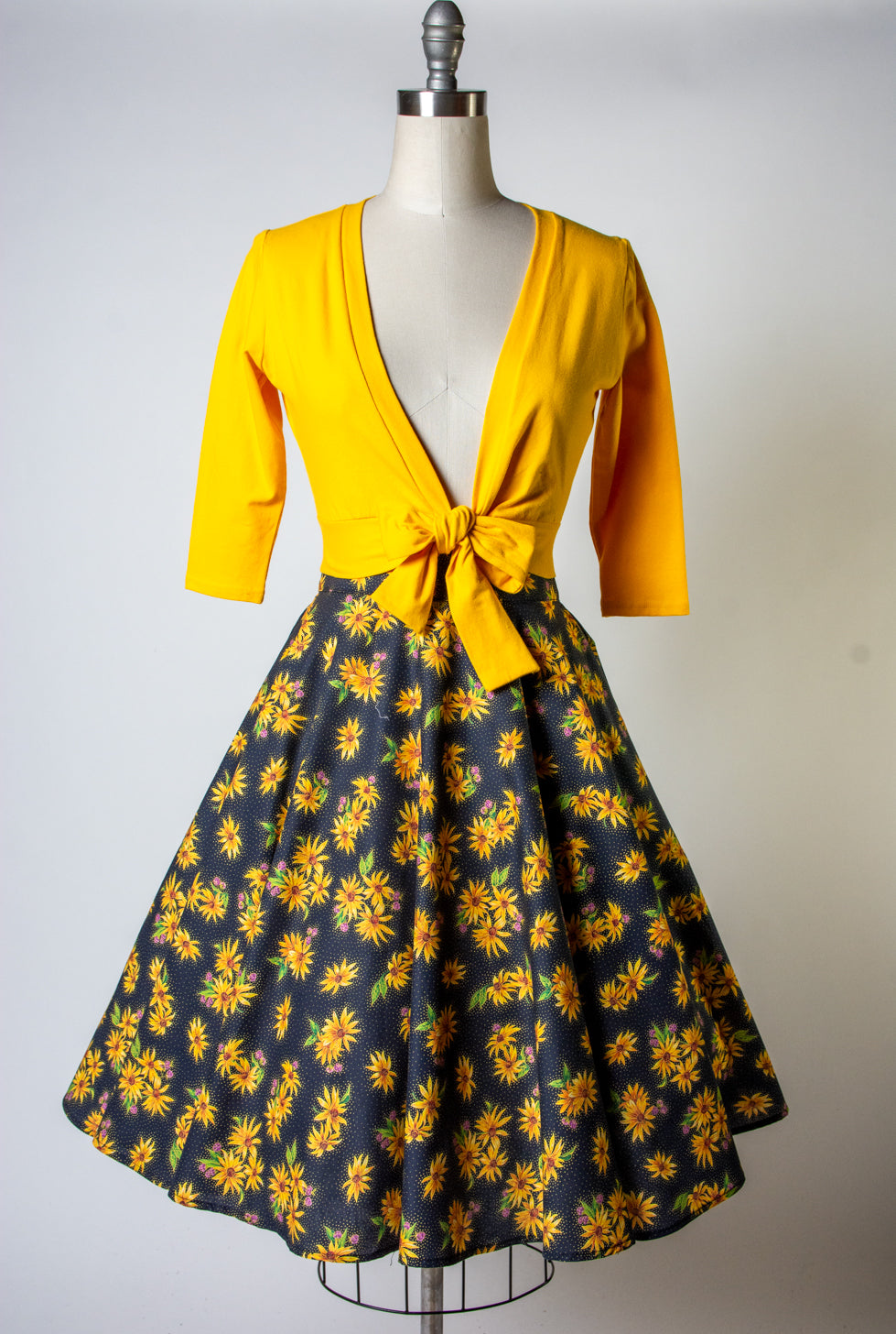 Haute Circle Skirt - Sunflower